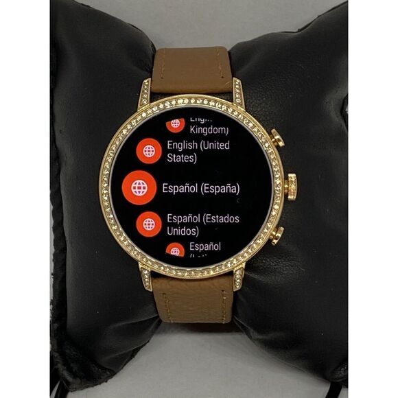 Fossil Gen 4 Authentic Digital Dial Smart Watch Custom Band FTW6011 CO255 - Picture 3 of 12